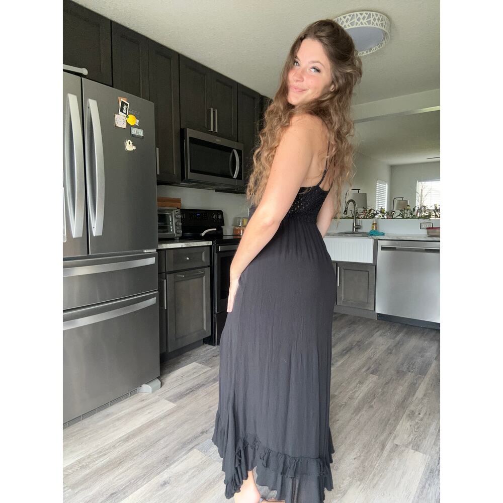 Black Free People Lace Dress - Picture 4 of 12